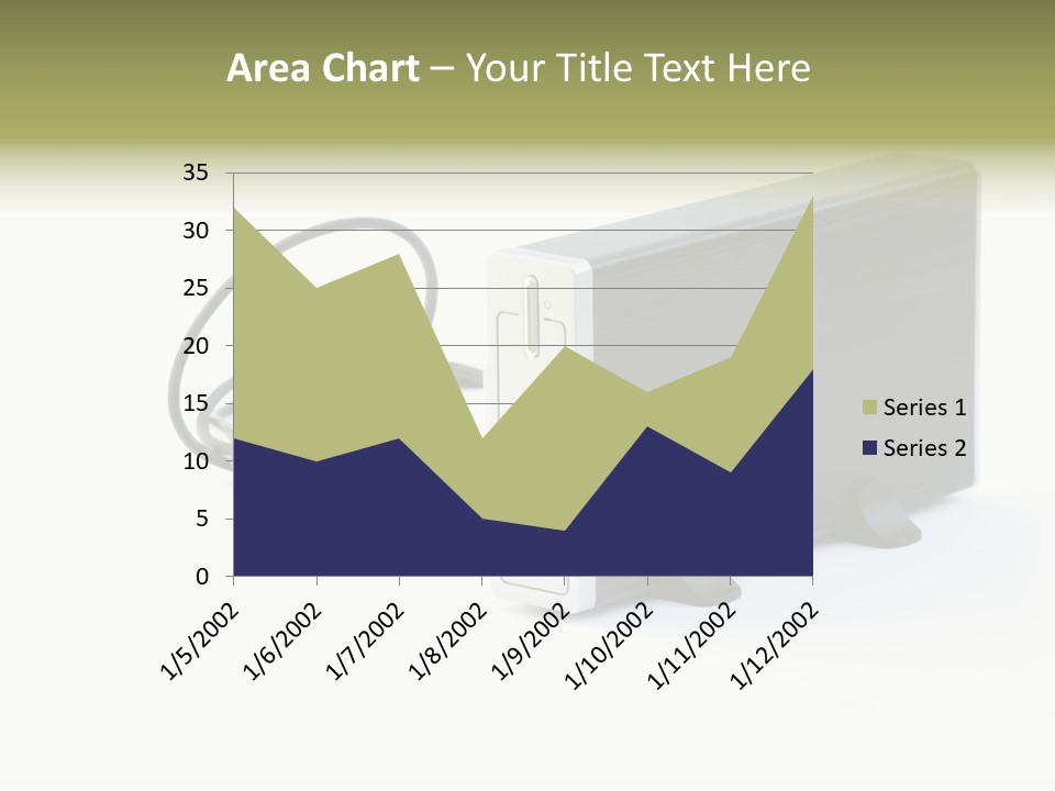 White Technology Background PowerPoint Template