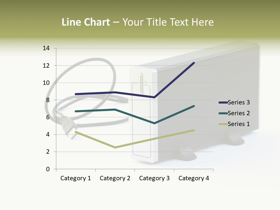White Technology Background PowerPoint Template