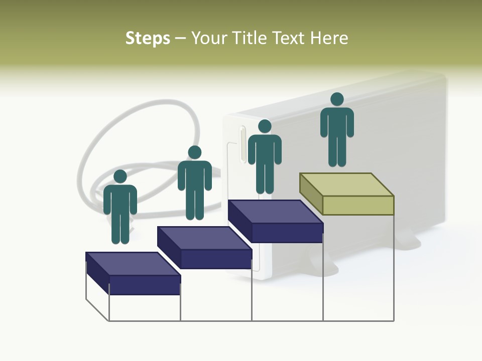 White Technology Background PowerPoint Template