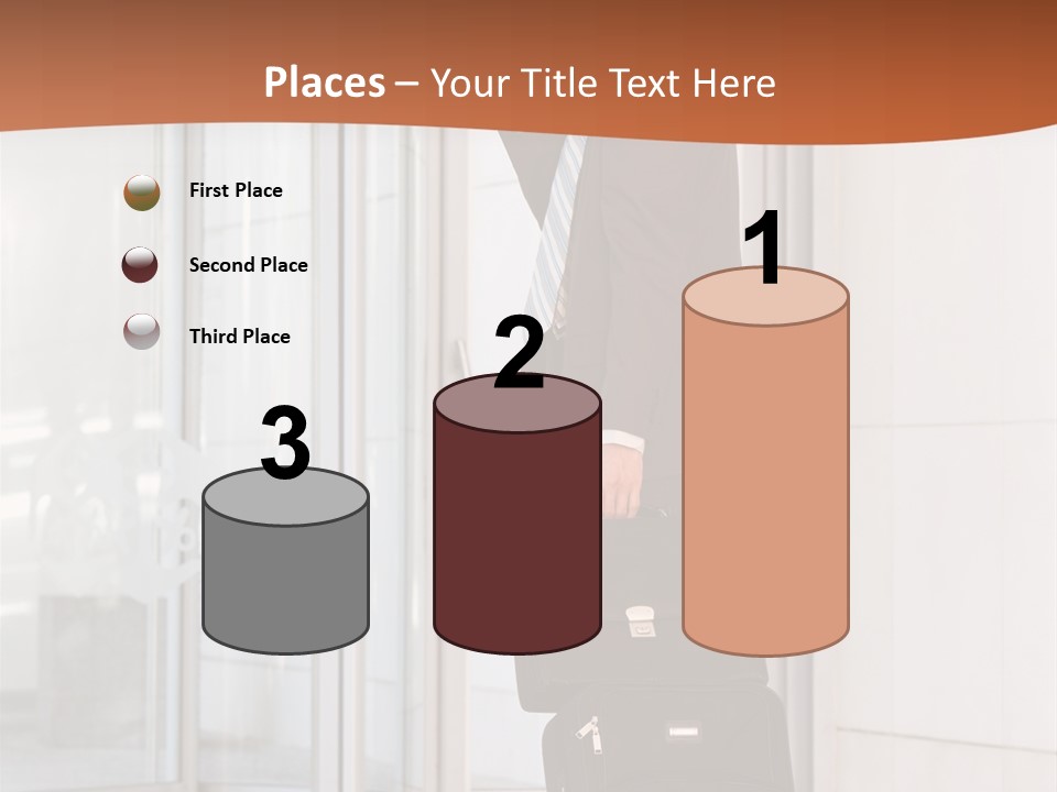 Indoor Salesman Company PowerPoint Template