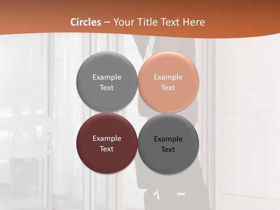 Indoor Salesman Company PowerPoint Template