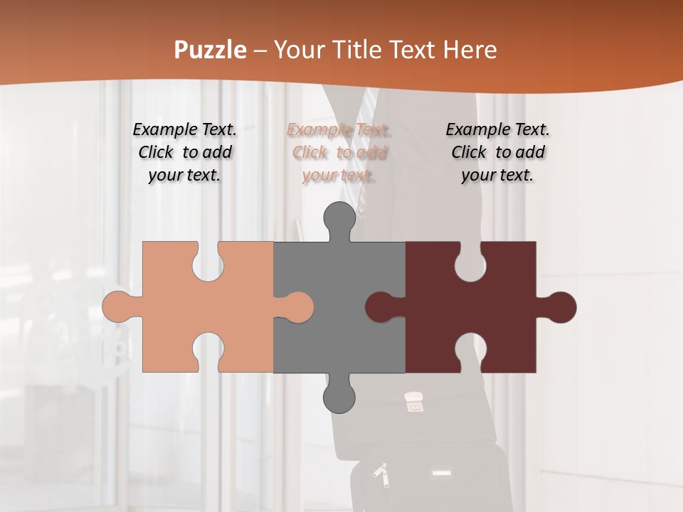 Indoor Salesman Company PowerPoint Template