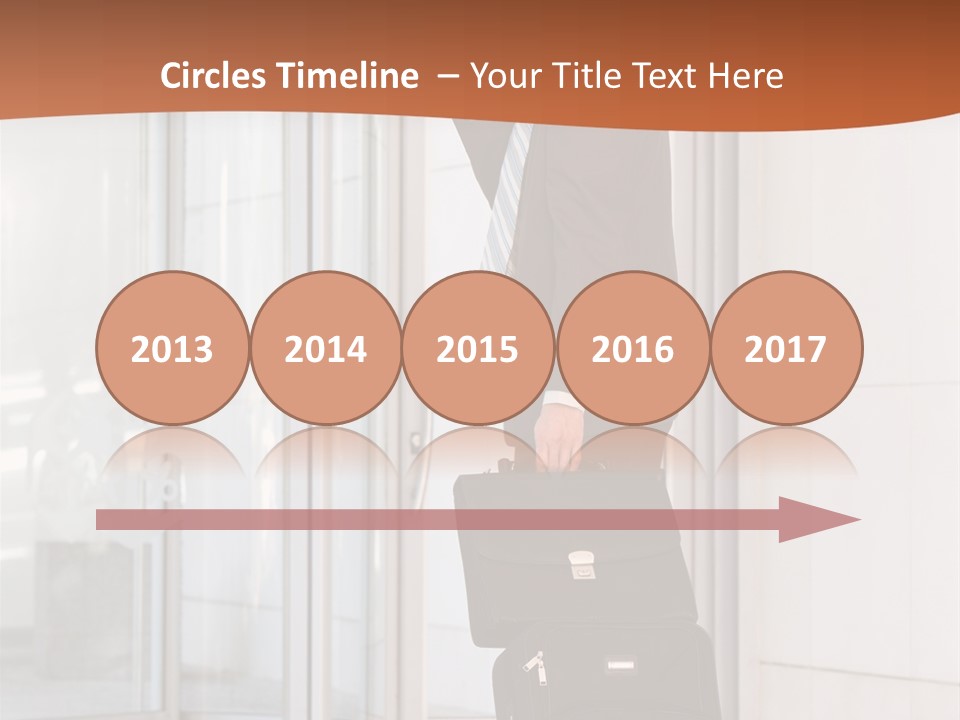 Indoor Salesman Company PowerPoint Template