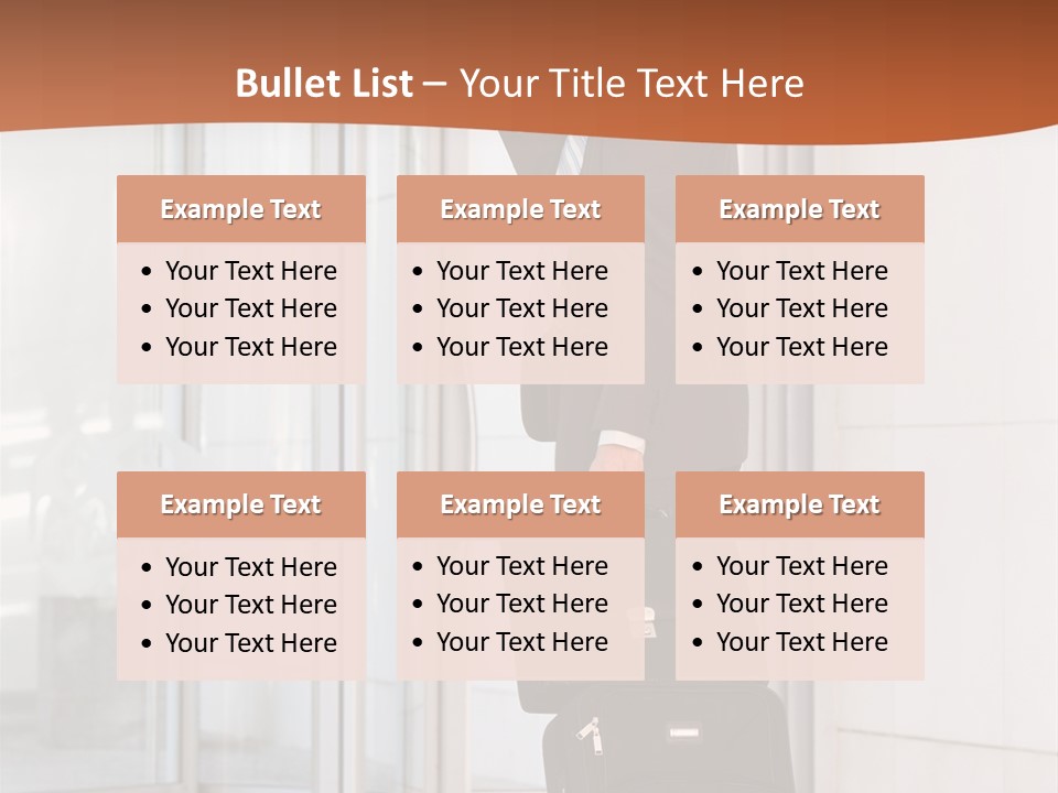 Indoor Salesman Company PowerPoint Template