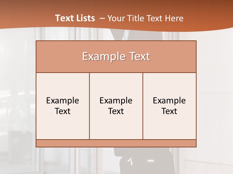 Indoor Salesman Company PowerPoint Template
