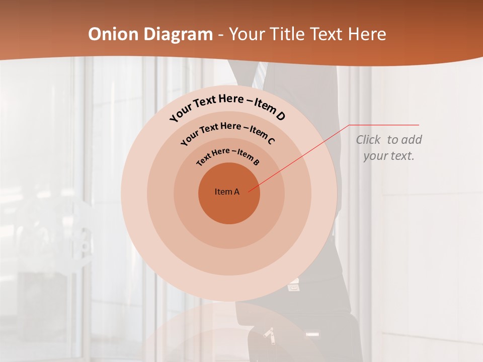 Indoor Salesman Company PowerPoint Template