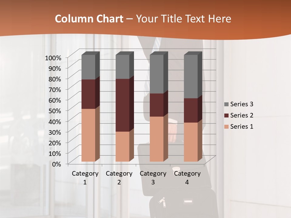 Indoor Salesman Company PowerPoint Template