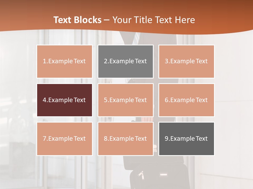 Indoor Salesman Company PowerPoint Template