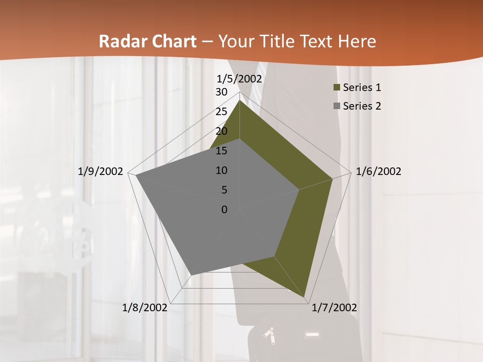 Indoor Salesman Company PowerPoint Template