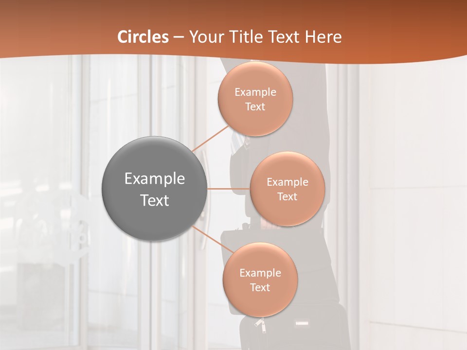 Indoor Salesman Company PowerPoint Template