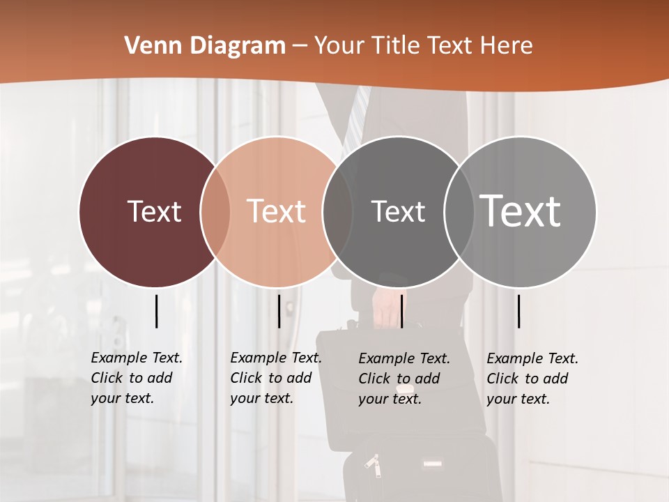 Indoor Salesman Company PowerPoint Template