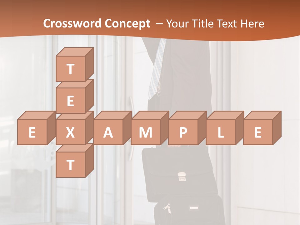 Indoor Salesman Company PowerPoint Template