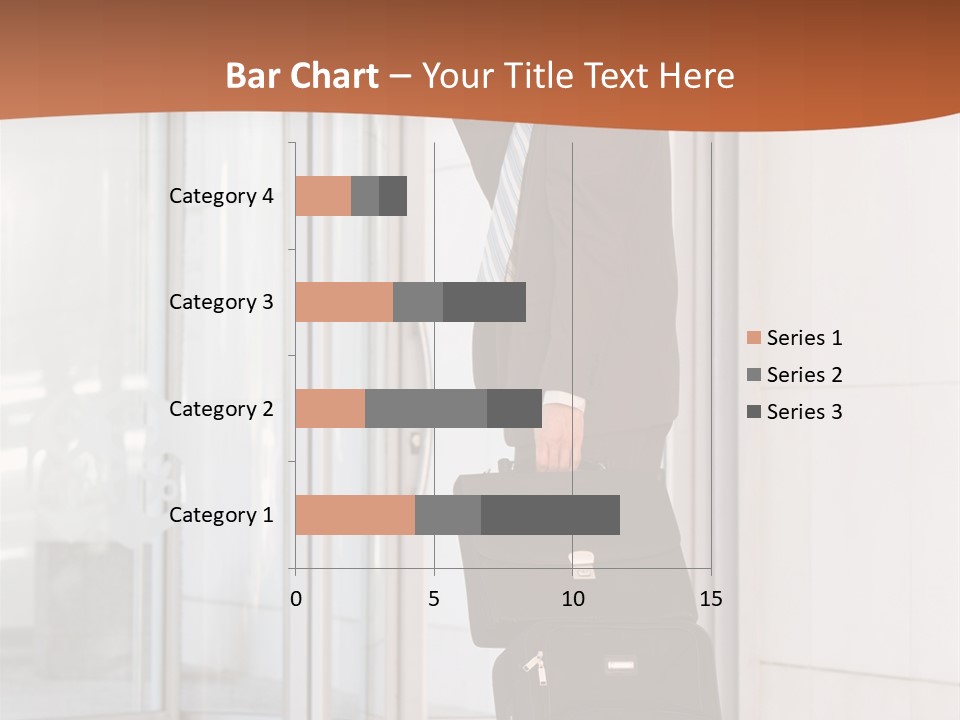 Indoor Salesman Company PowerPoint Template