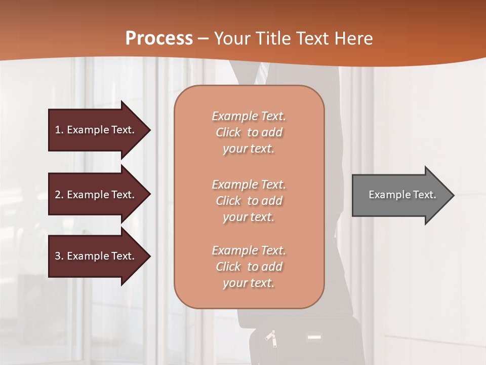Indoor Salesman Company PowerPoint Template