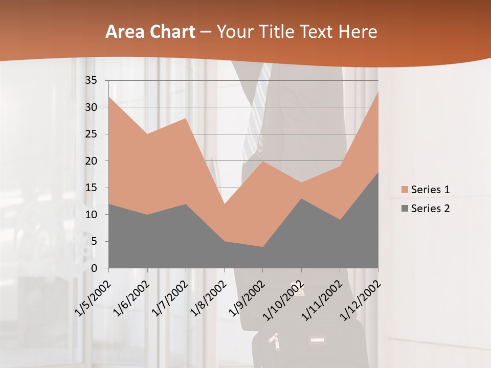 Indoor Salesman Company PowerPoint Template