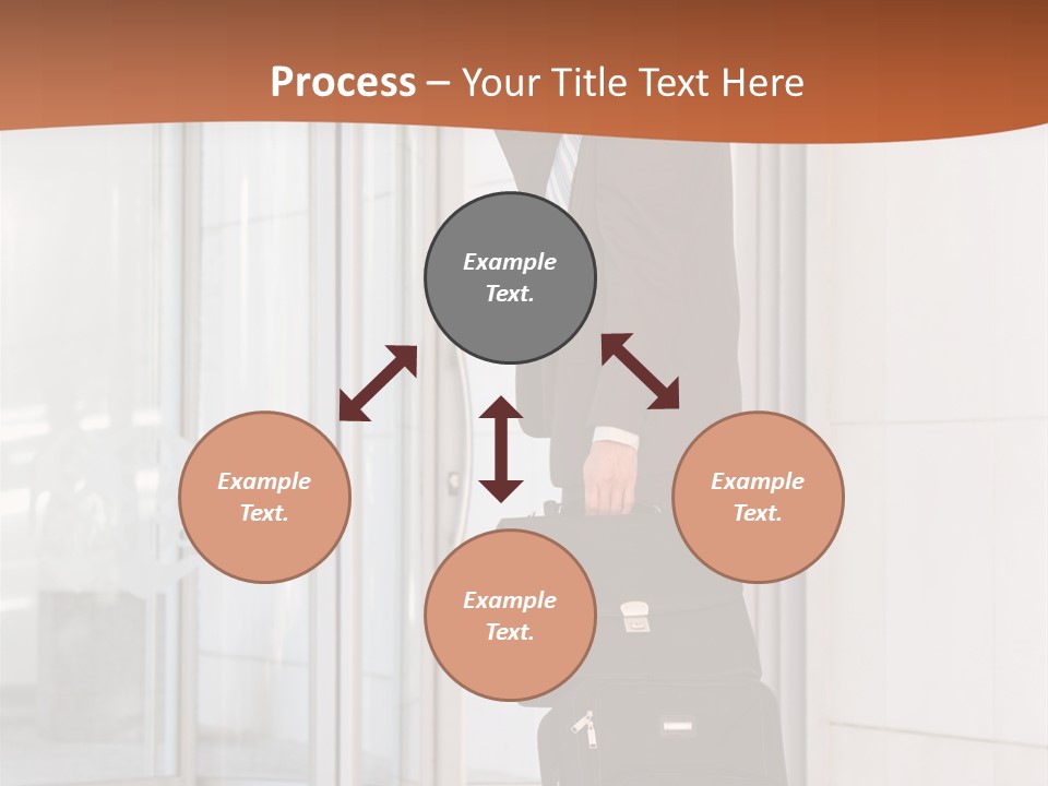 Indoor Salesman Company PowerPoint Template