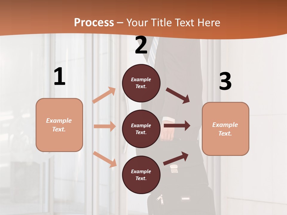 Indoor Salesman Company PowerPoint Template