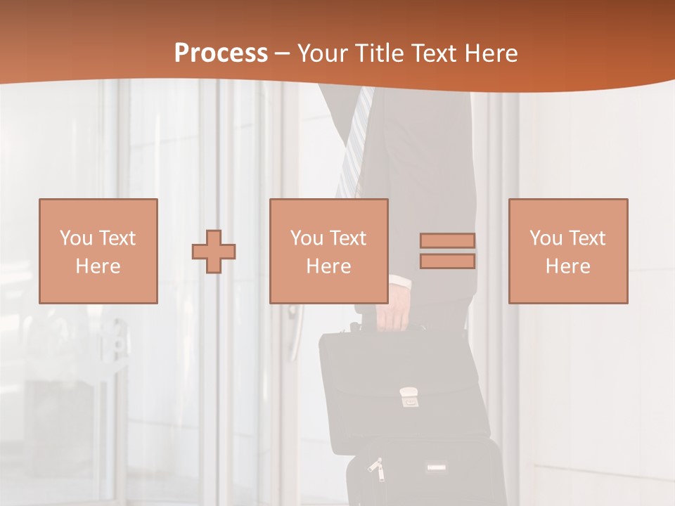 Indoor Salesman Company PowerPoint Template
