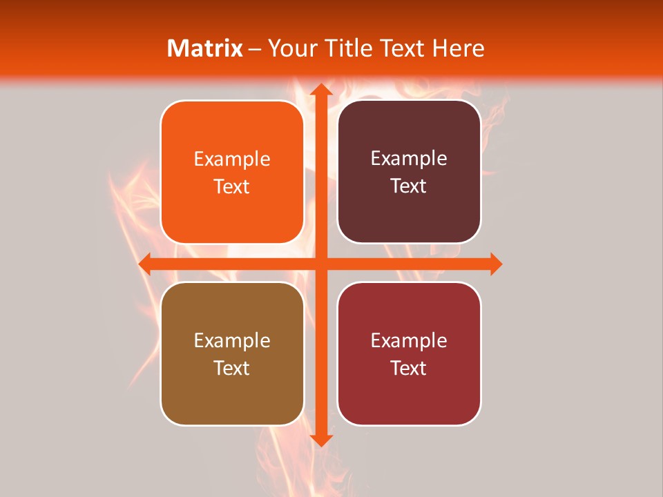 A Woman Is Dancing With Fire In Her Body PowerPoint Template