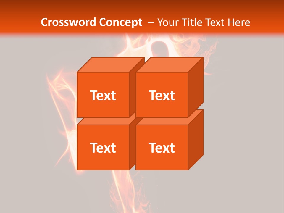 A Woman Is Dancing With Fire In Her Body PowerPoint Template