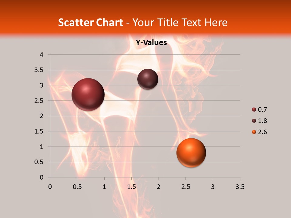 A Woman Is Dancing With Fire In Her Body PowerPoint Template