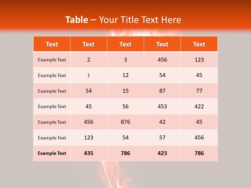 A Woman Is Dancing With Fire In Her Body PowerPoint Template