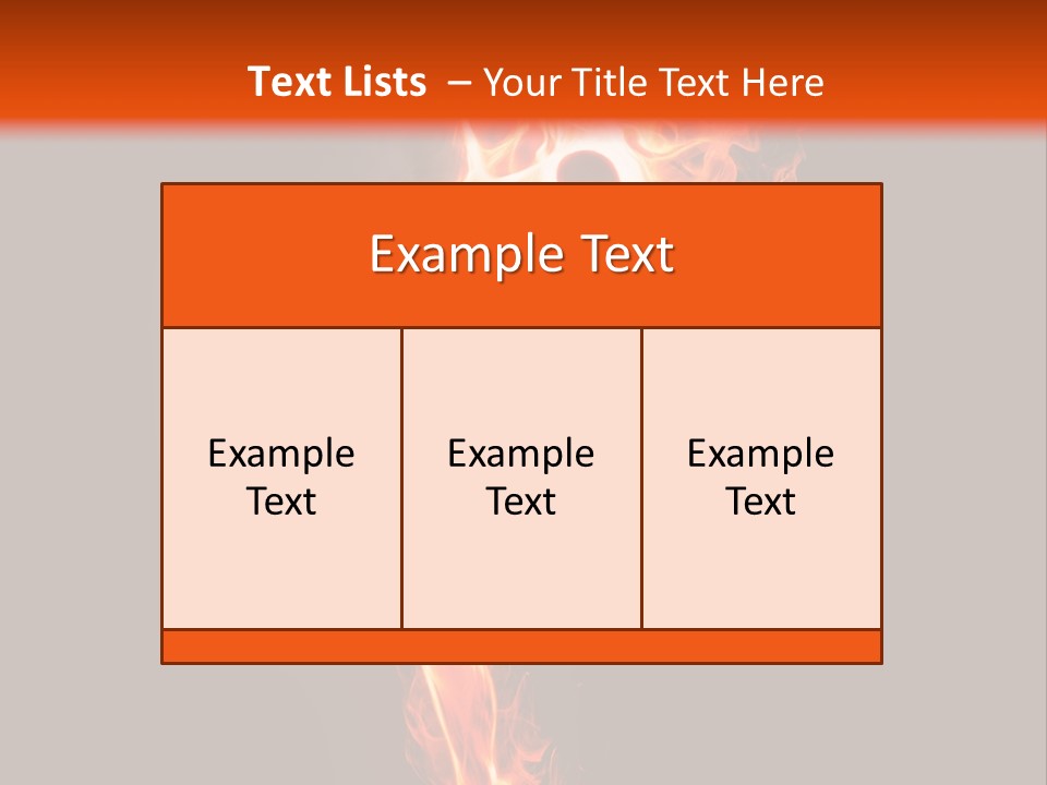 A Woman Is Dancing With Fire In Her Body PowerPoint Template