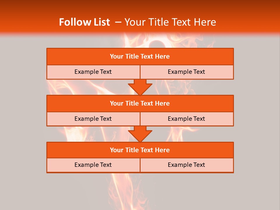 A Woman Is Dancing With Fire In Her Body PowerPoint Template