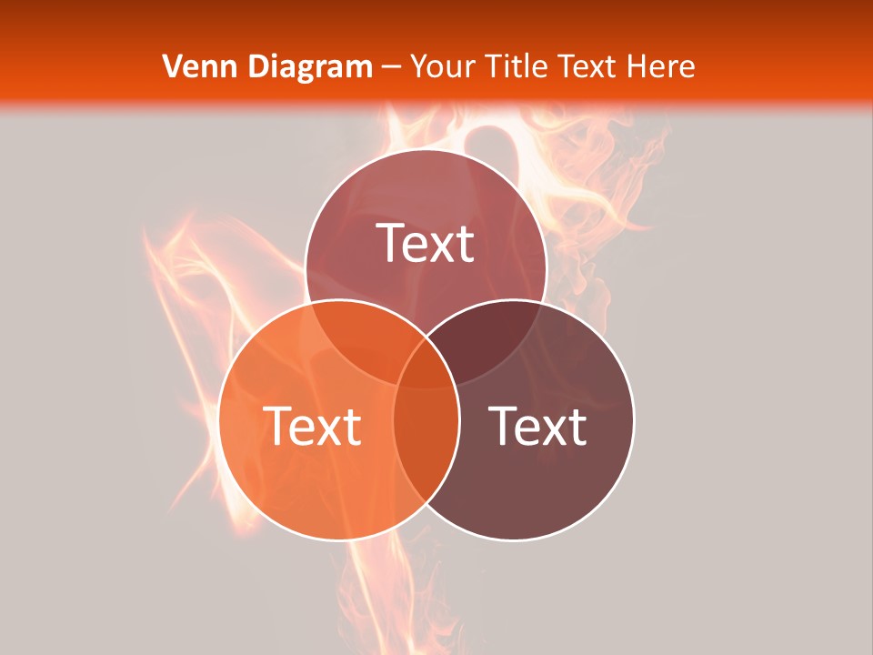 A Woman Is Dancing With Fire In Her Body PowerPoint Template