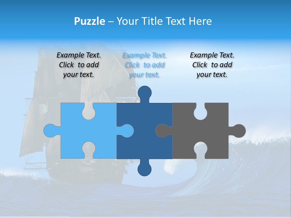 Vessel Old Regatta PowerPoint Template