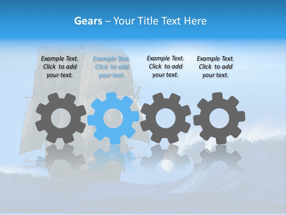 Vessel Old Regatta PowerPoint Template