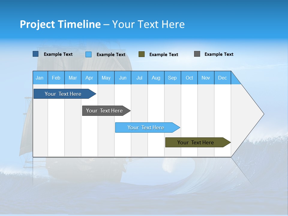 Vessel Old Regatta PowerPoint Template