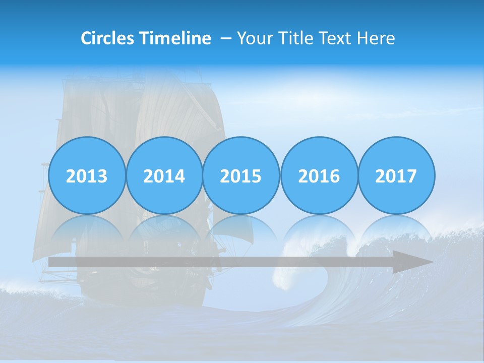 Vessel Old Regatta PowerPoint Template