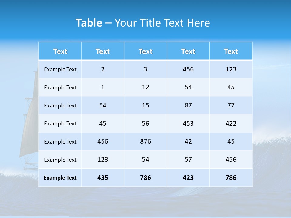 Vessel Old Regatta PowerPoint Template