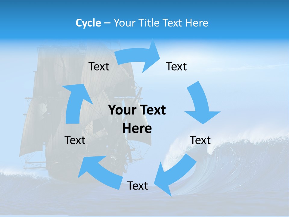 Vessel Old Regatta PowerPoint Template