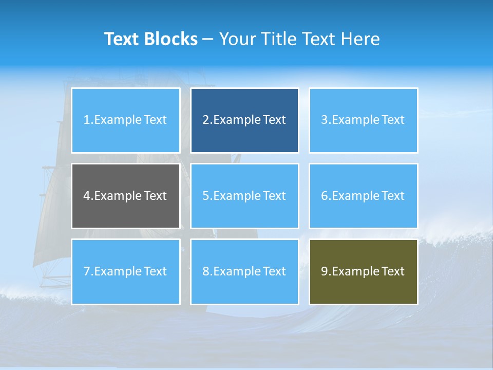 Vessel Old Regatta PowerPoint Template