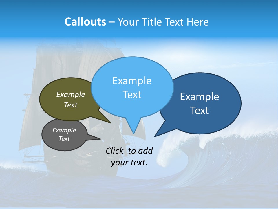 Vessel Old Regatta PowerPoint Template