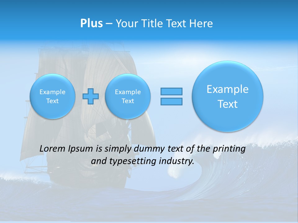 Vessel Old Regatta PowerPoint Template