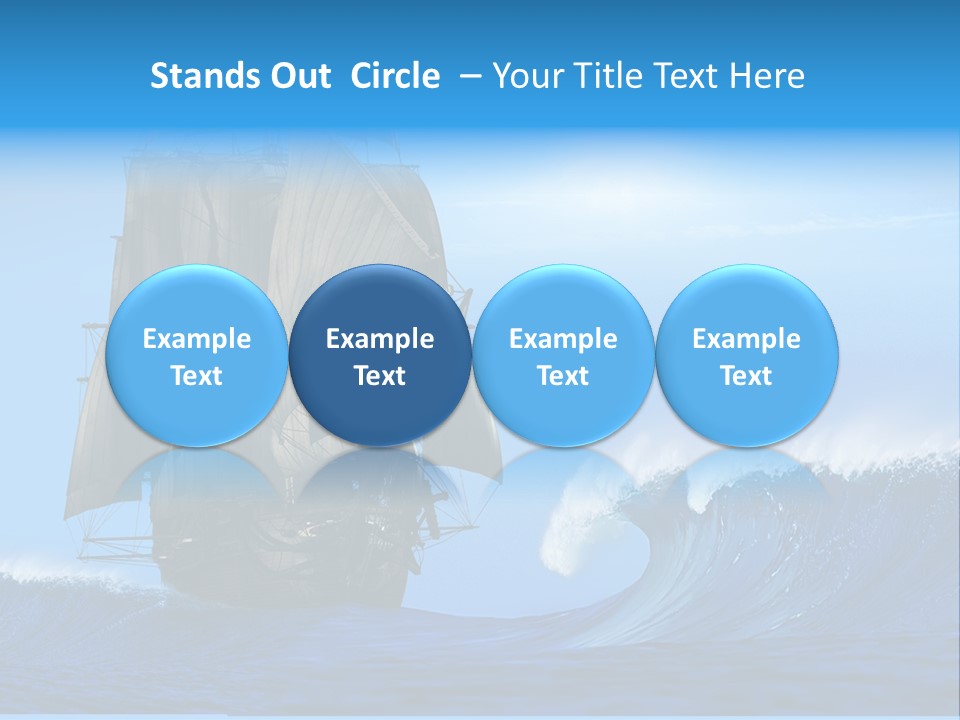 Vessel Old Regatta PowerPoint Template