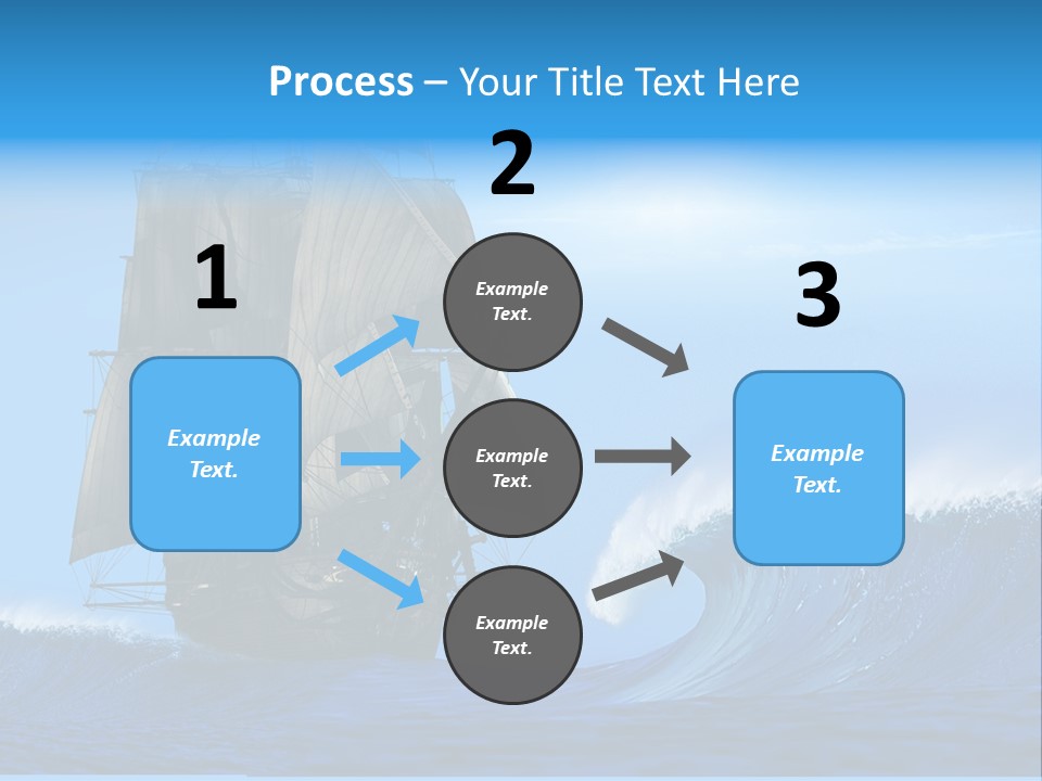 Vessel Old Regatta PowerPoint Template