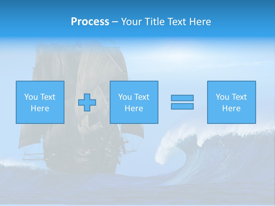 Vessel Old Regatta PowerPoint Template