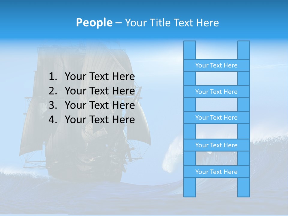 Vessel Old Regatta PowerPoint Template