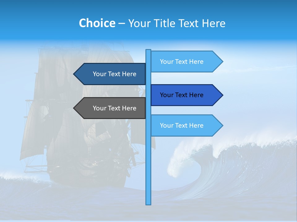Vessel Old Regatta PowerPoint Template