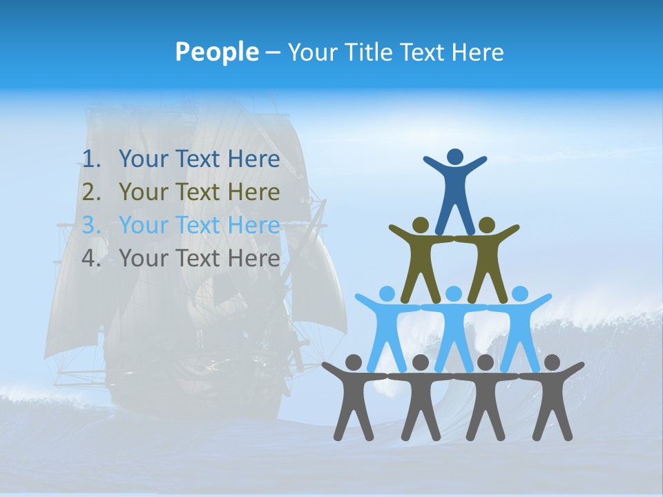 Vessel Old Regatta PowerPoint Template