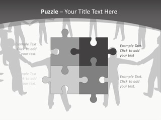 Socialism Shape Background PowerPoint Template