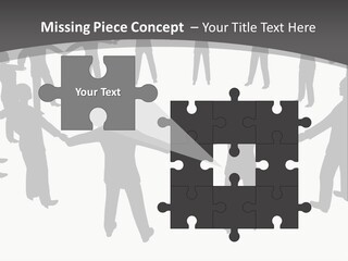 Socialism Shape Background PowerPoint Template