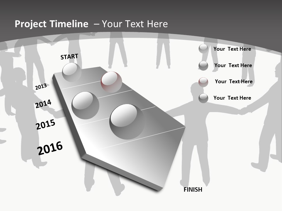 Socialism Shape Background PowerPoint Template