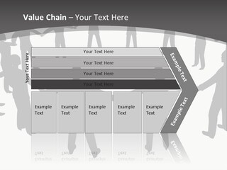 Socialism Shape Background PowerPoint Template