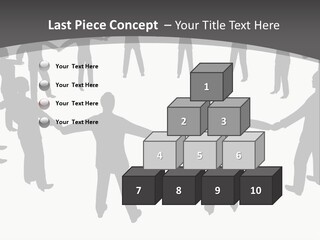 Socialism Shape Background PowerPoint Template