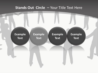 Socialism Shape Background PowerPoint Template